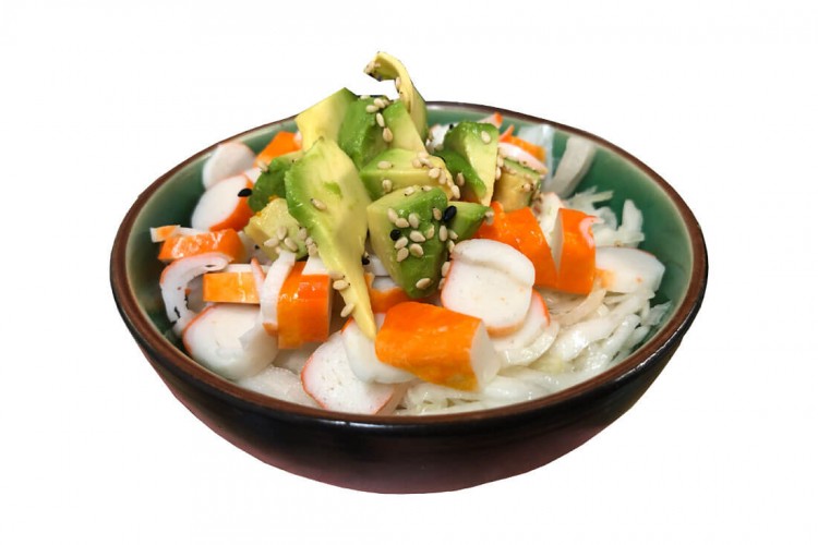 Salade de choux surimi & avocat(1...