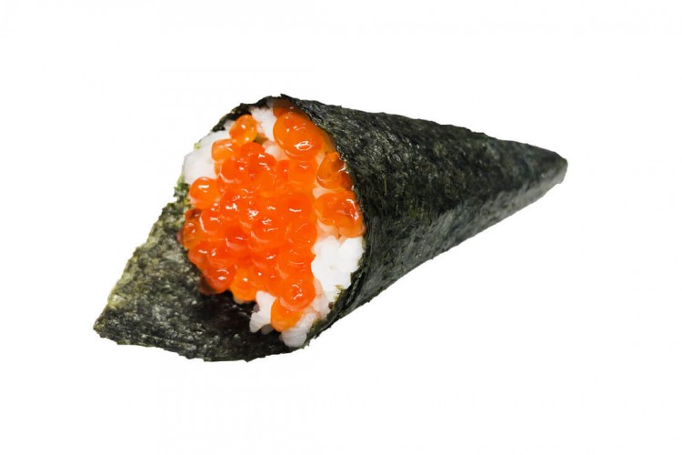 Temaki oeuf de saumon