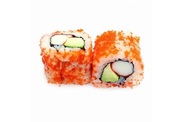 Masago roll Surimi avocat