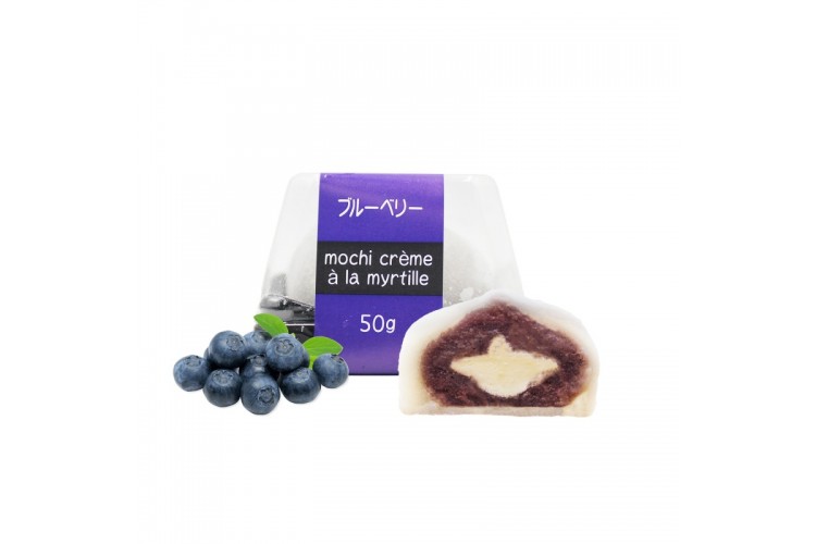 Daifuku mochi crème à la myrtille 50g...