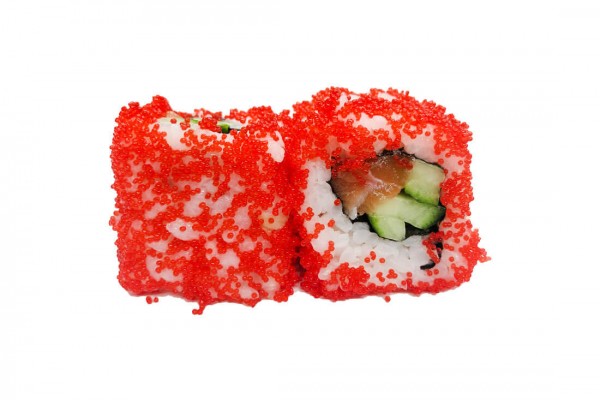 Masago roll Saumon concombre