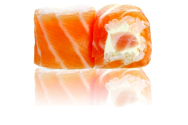 Cheese roll saumon