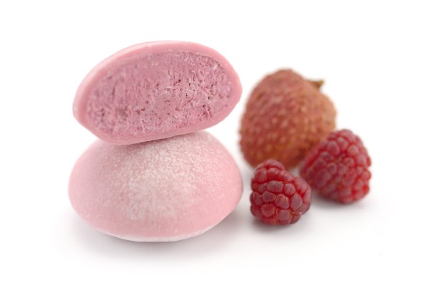 Mochi glacé framboise passion