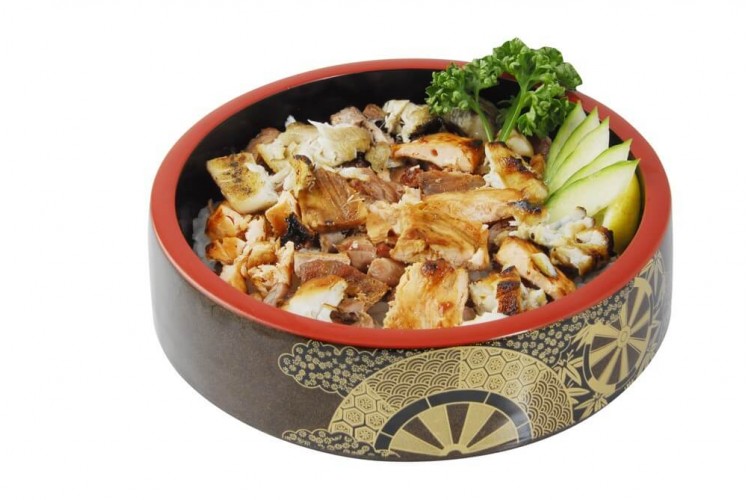 Menu chirashi Anguille